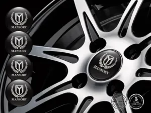 Mansory Silikonaufkleber Edition Individuelle Radlabels